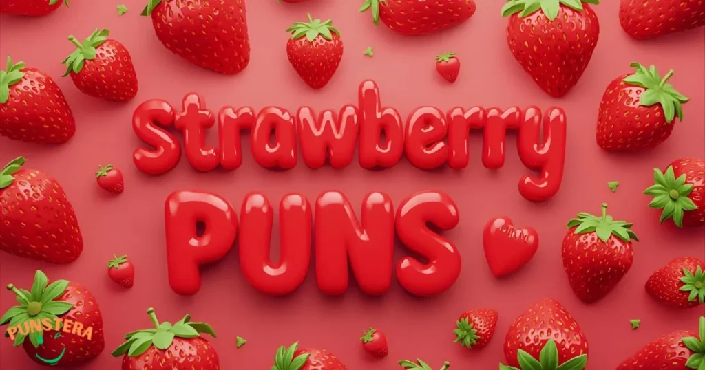 Cheeky Strawberry Wordplay