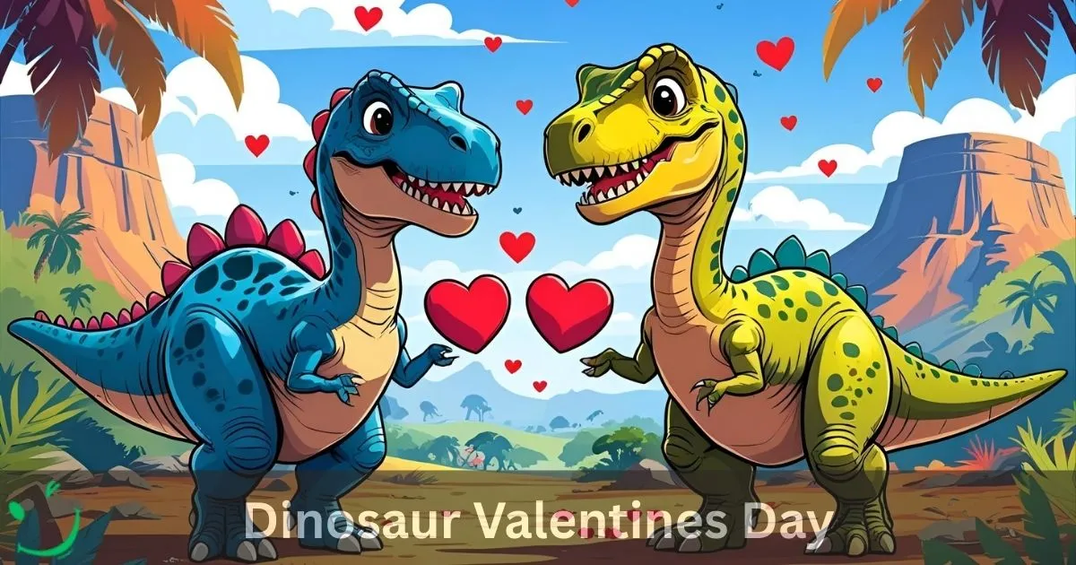 Dinosaur Valentines Day