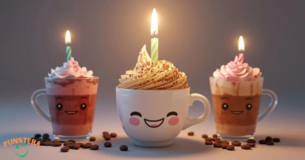 Funny Coffee Birthday Puns