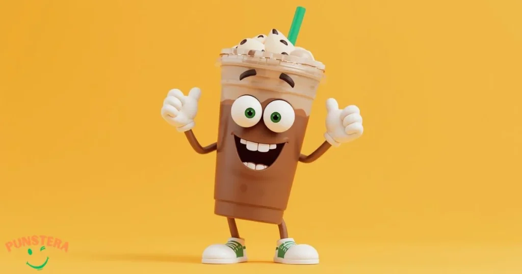 Iced Coffee Cool Joke