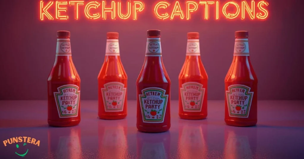 Ketchup Party Captions
