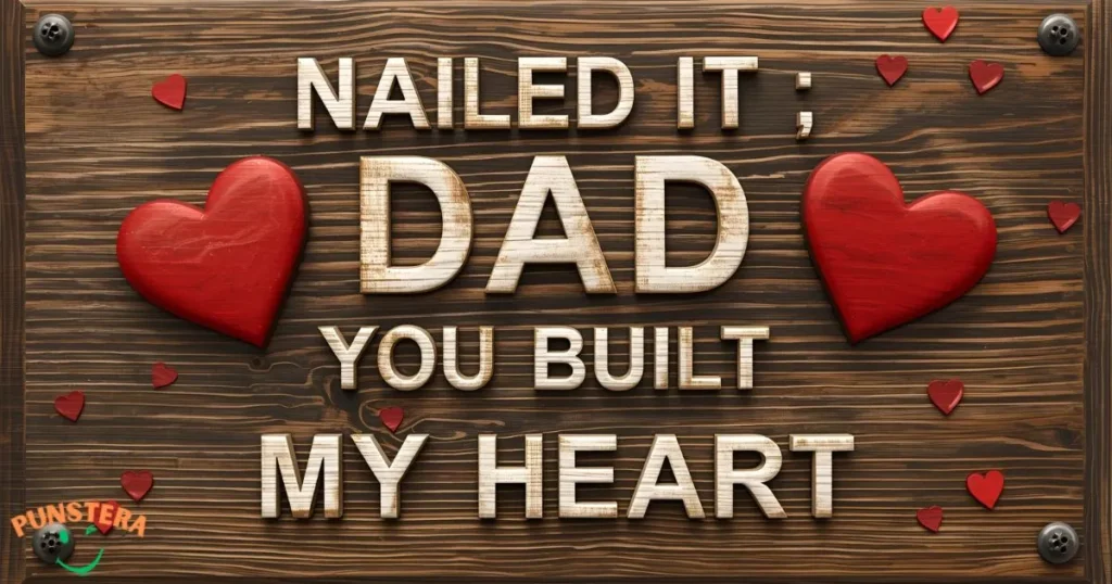 Nailed It, Dad You Built My Heart