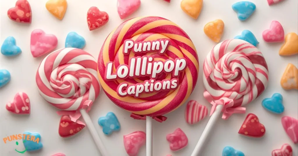 Punny Lollipop Captions for Instagram