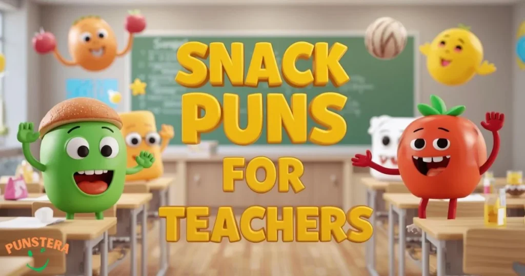 Snack Puns For Teachers
