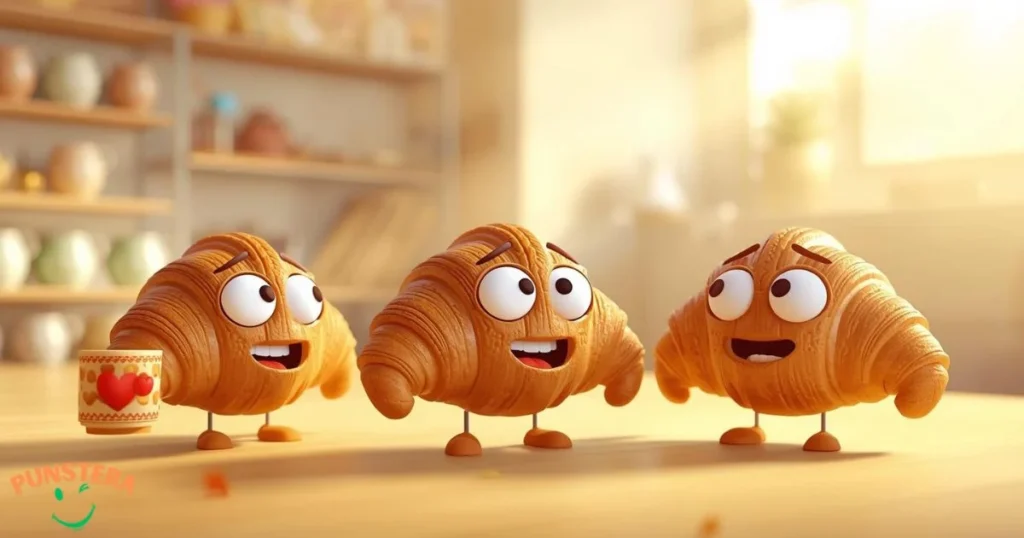 Sweet And Romantic Croissant