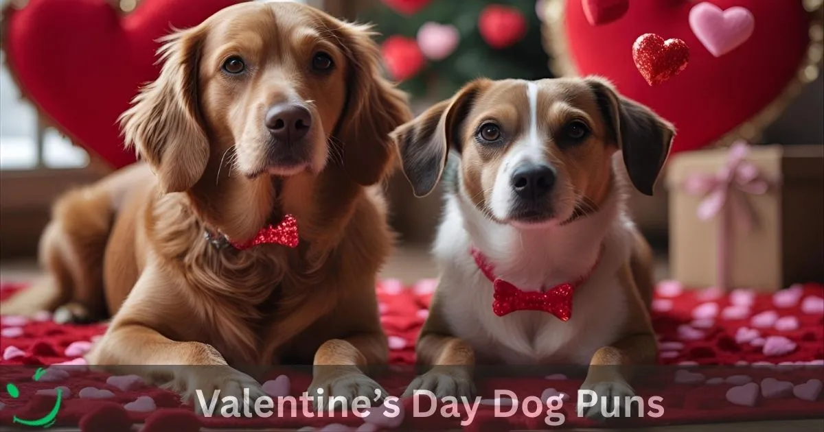Valentine’s Day Dog Puns