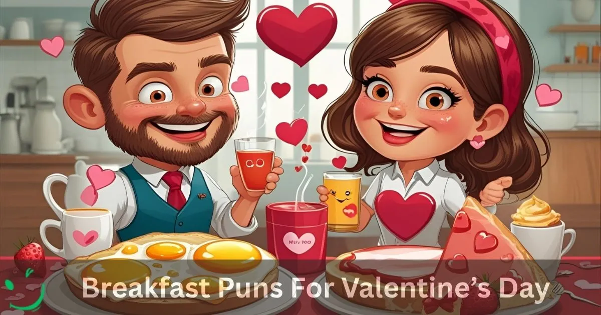Breakfast Puns For Valentine’s Day