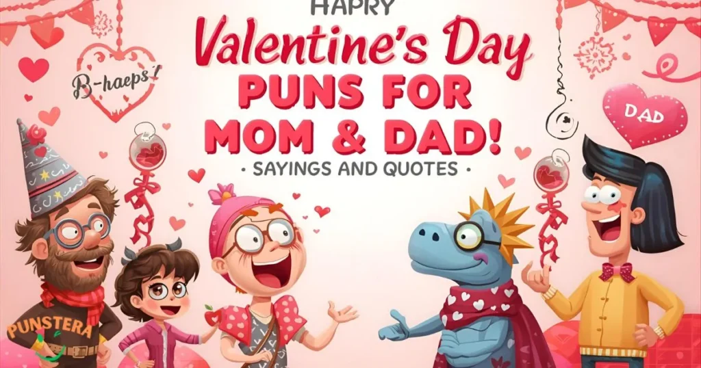 Valentine’s Day Puns for Mom and Dad – Sayings and Quotes