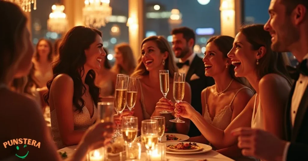 Champagne Party One Liners