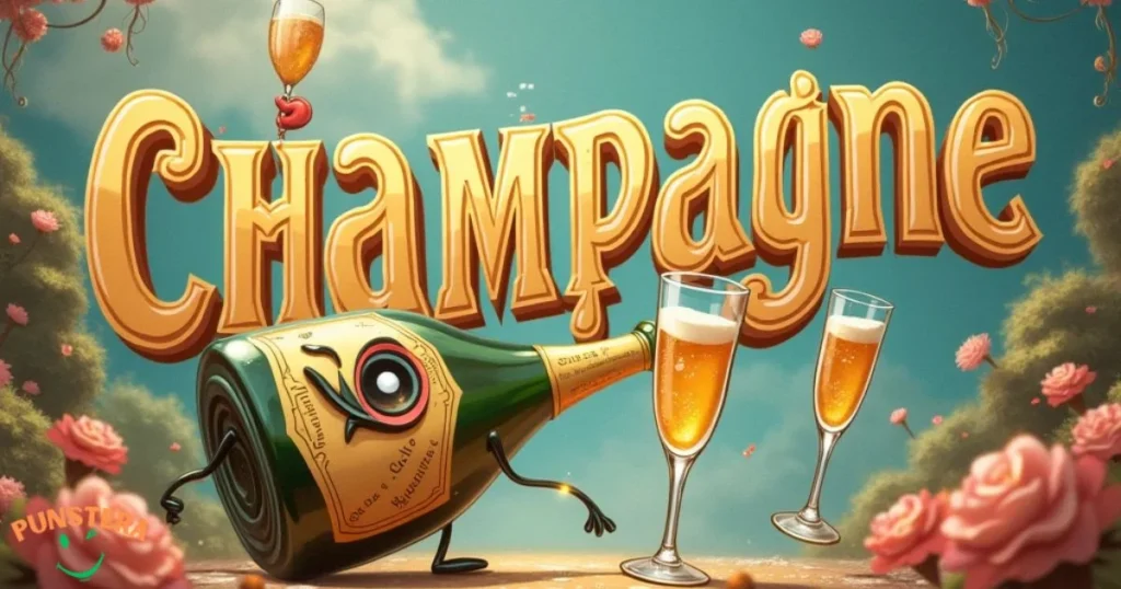 Champagne Related Wordplay