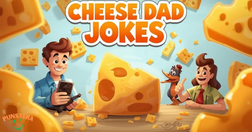 Cheese Dad Jokes