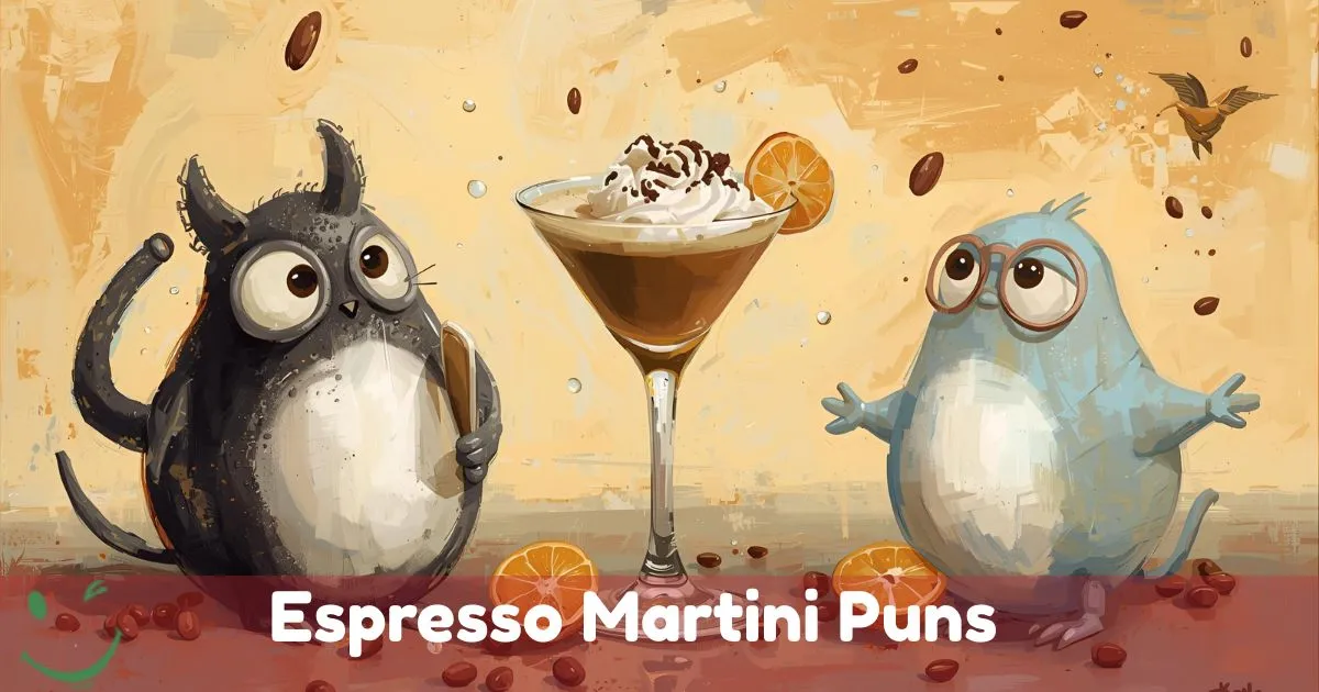 Espresso Martini Puns
