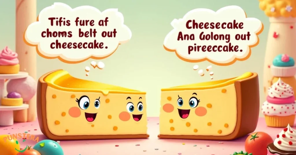 Funny Cheesecake Puns