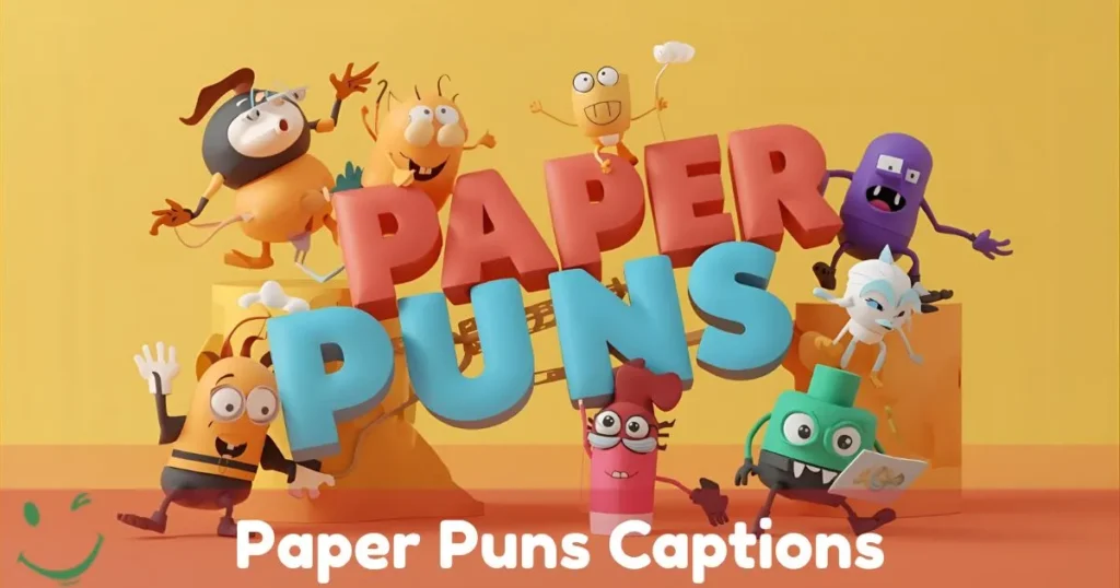 Paper Puns Captions