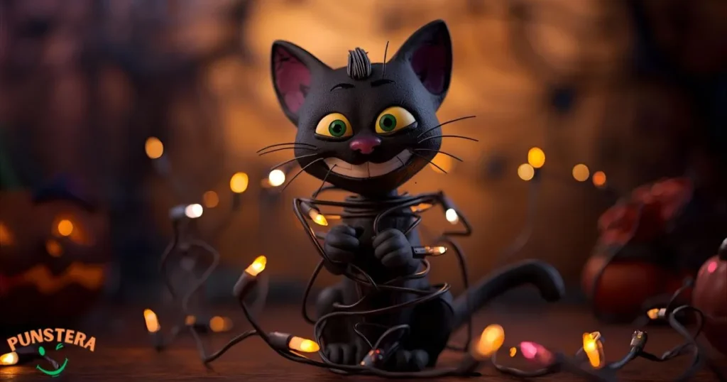 Black Cat Halloween Puns