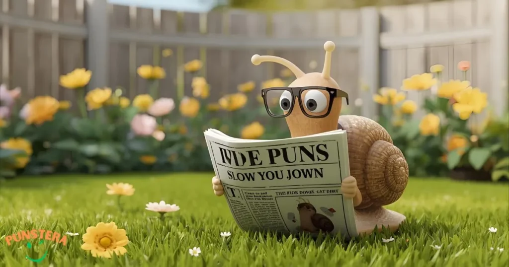 Cute Snail Puns to Slow You Down