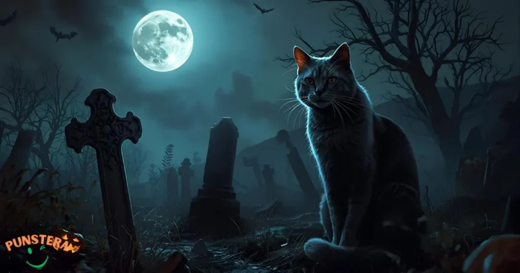 Dirty Halloween Cat Puns