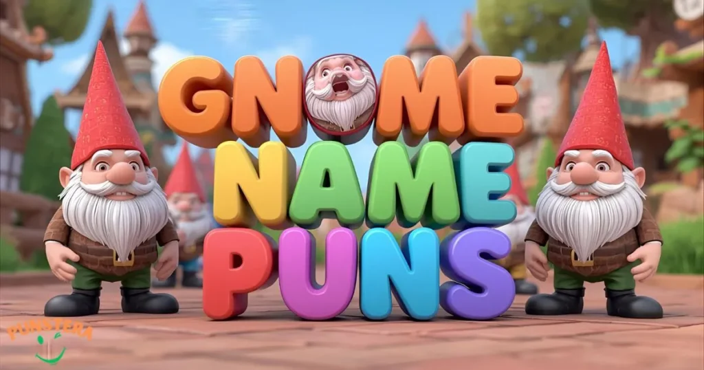 Gnome Name Puns