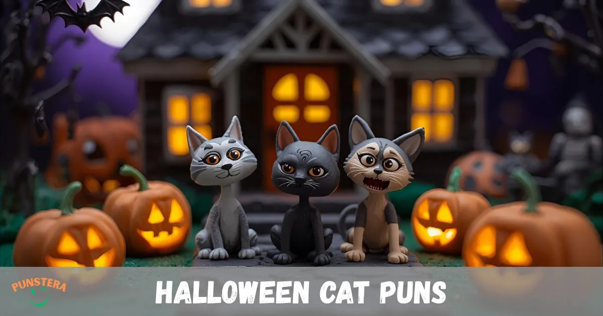 Halloween Cat Puns