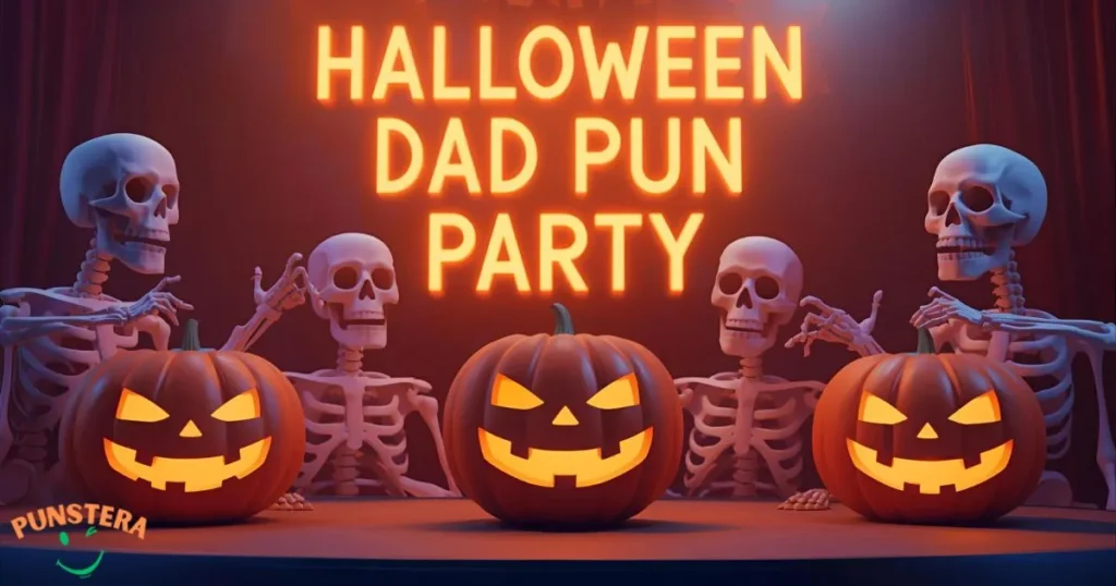 Halloween Dad Pun Party