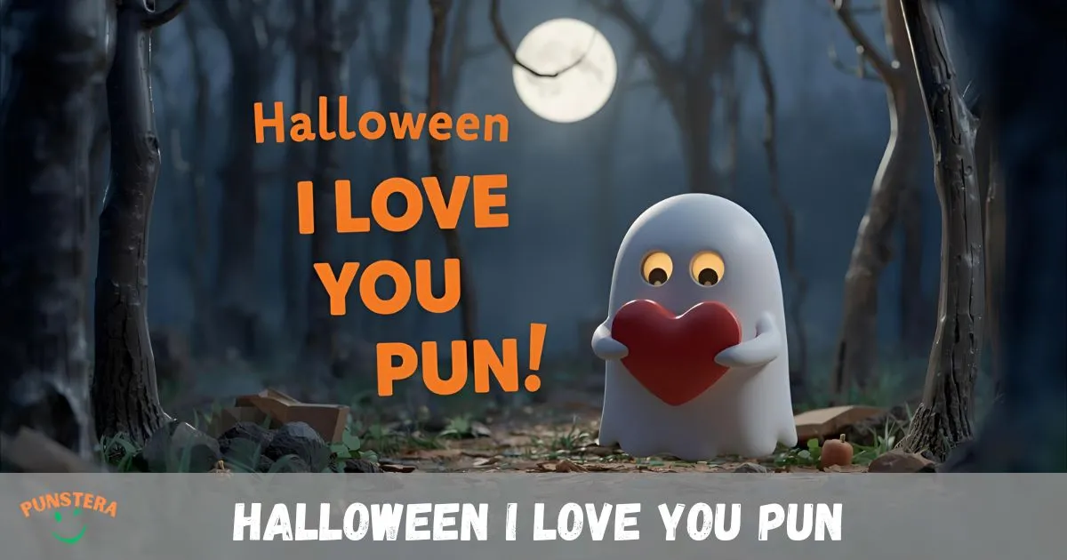 Halloween I Love You Pun
