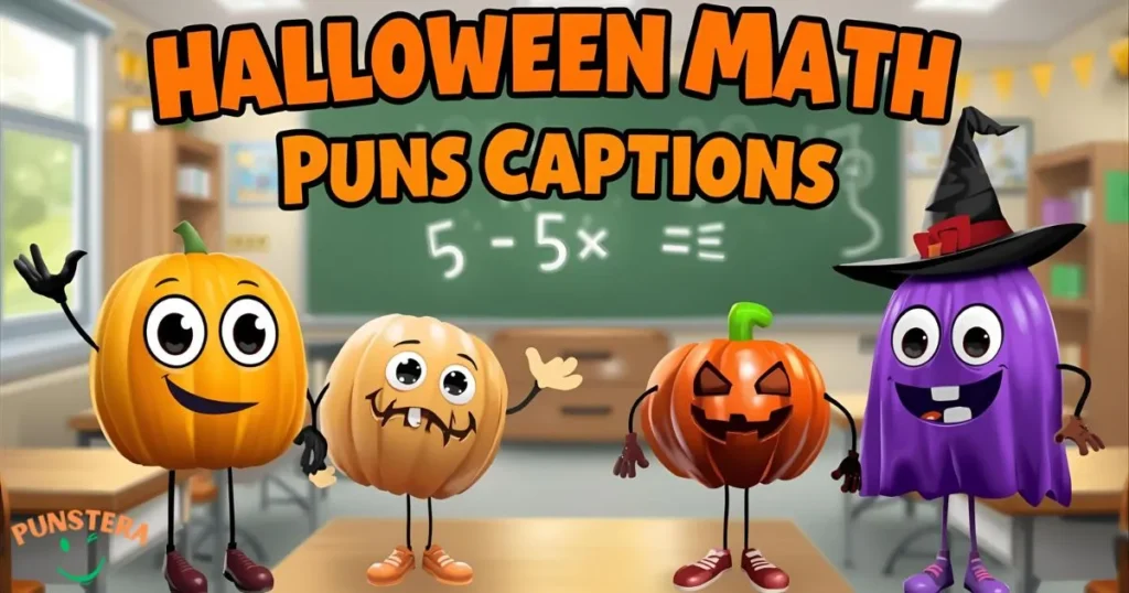 Halloween Math Puns Captions