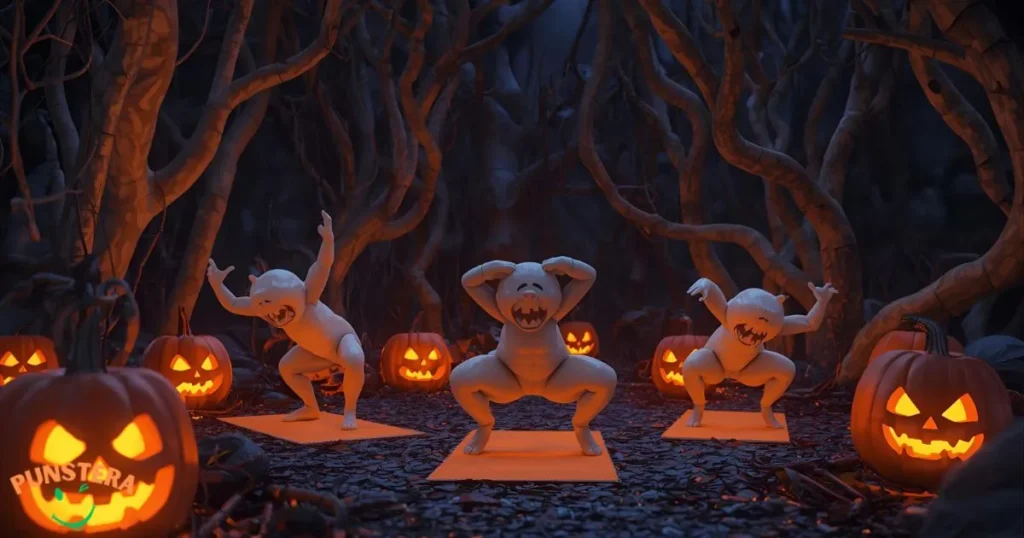 Halloween Workout Puns Sayings