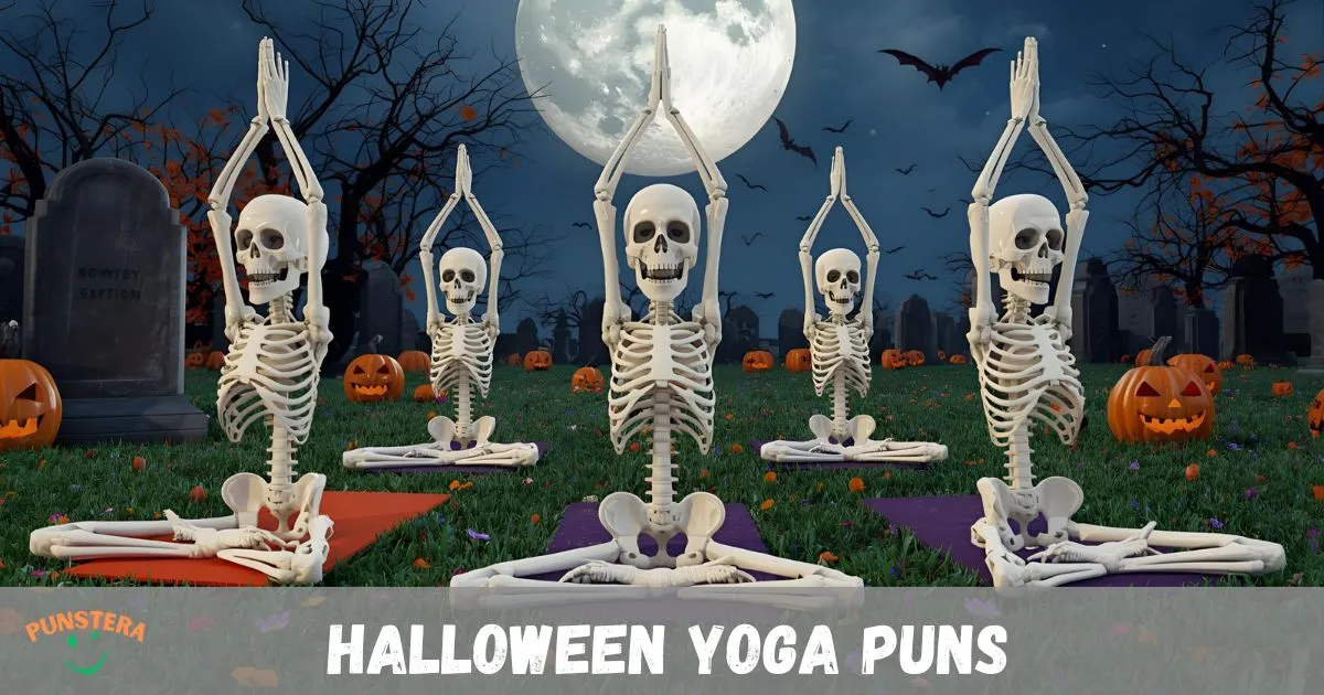Halloween Yoga Puns