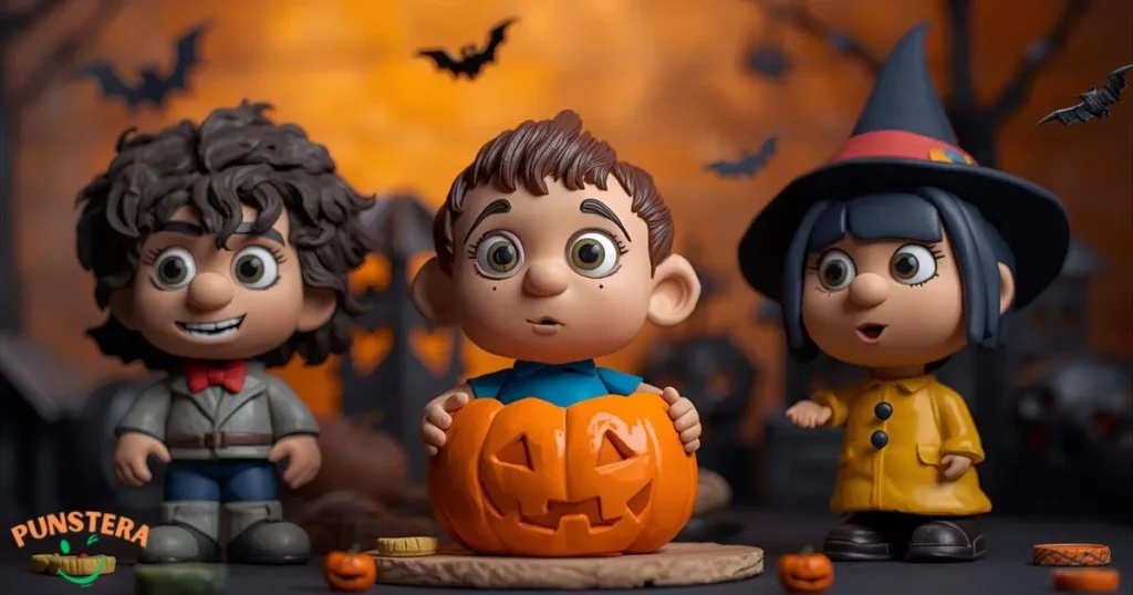 Kids Halloween Knock Puns