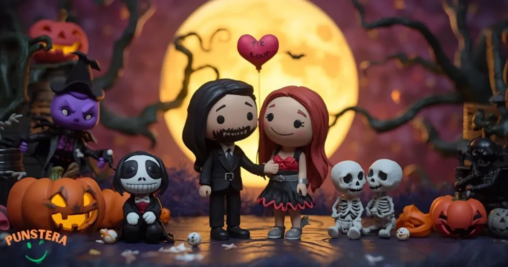 Love & Romantic Halloween Party Puns