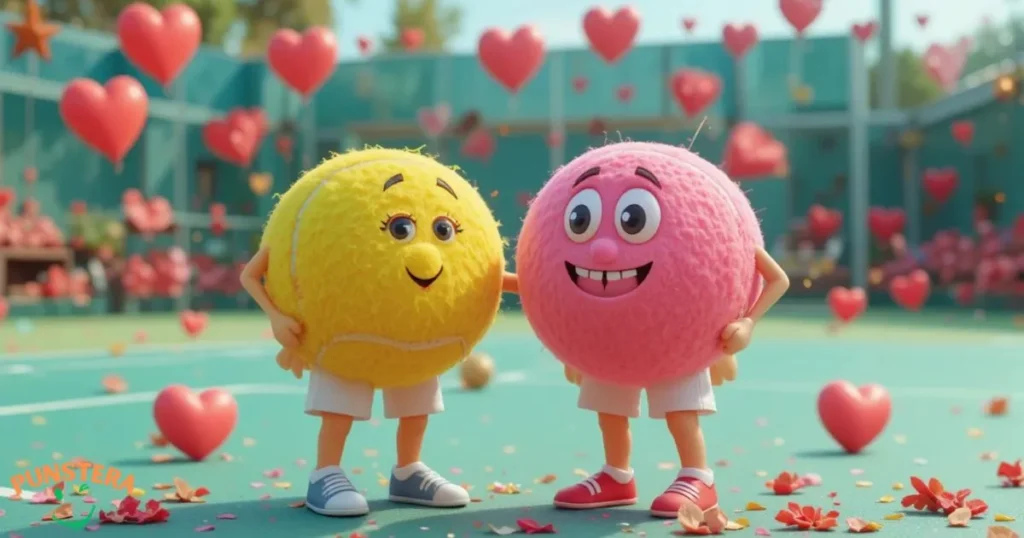 Short Tennis Valentine Puns for Adults
