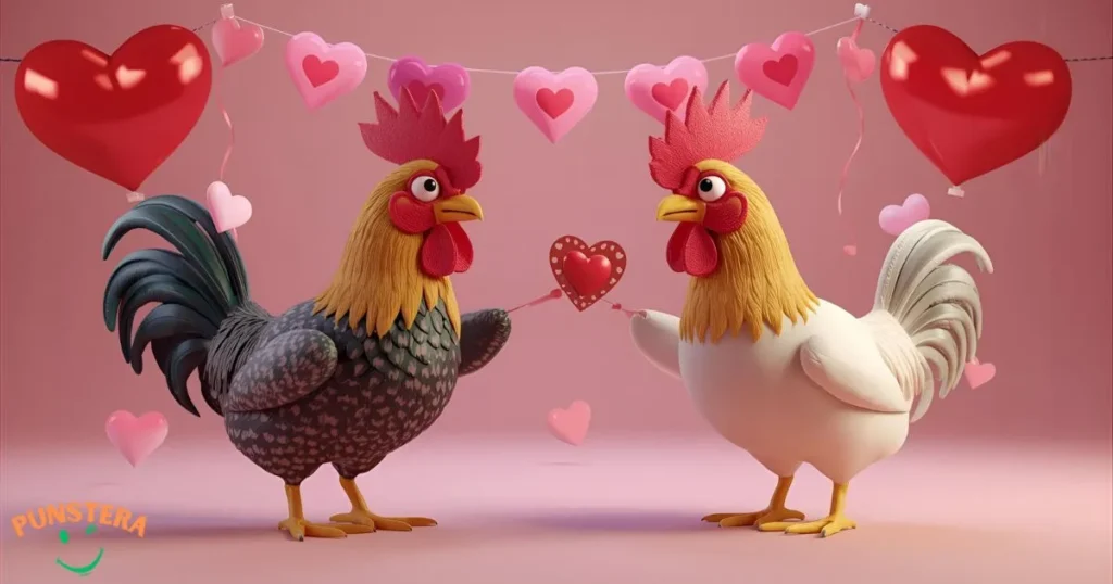 Valentine’s Day Chicken Puns That Are Egg-stra Sweet