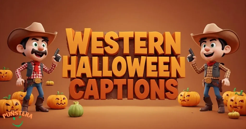 Western Halloween Captions