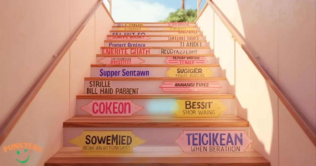 Cheesy Stair Puns