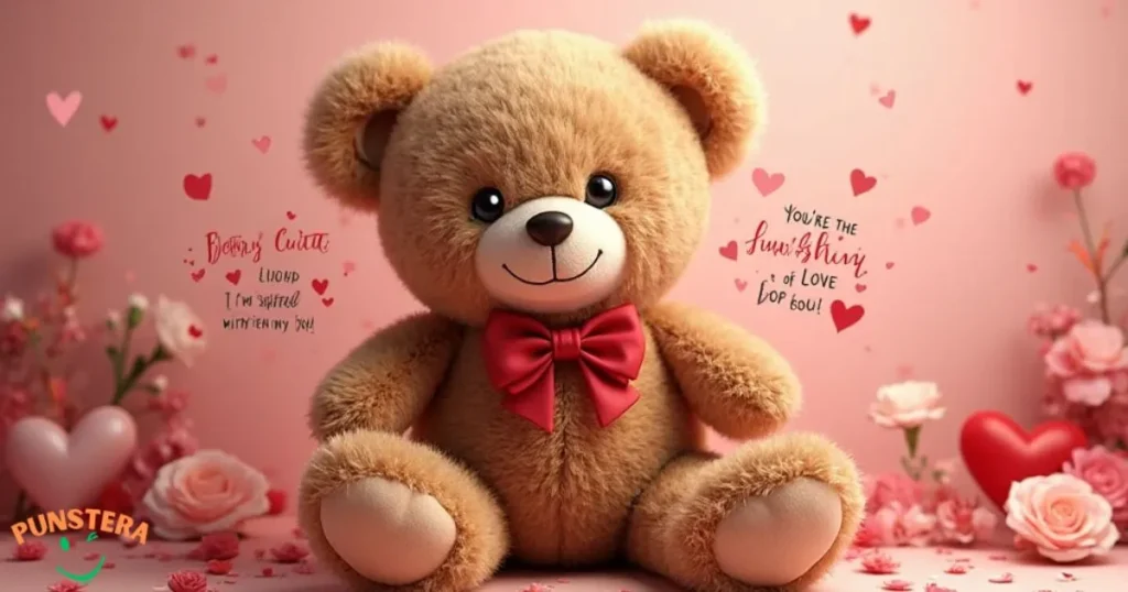Classic Teddy Bear Valentines Day Puns