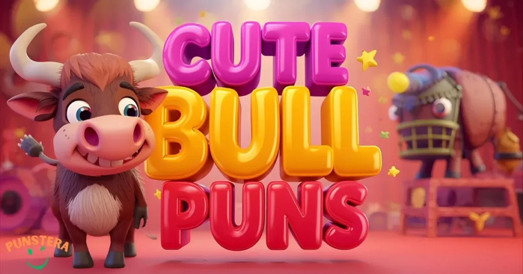 Cute Bull Puns