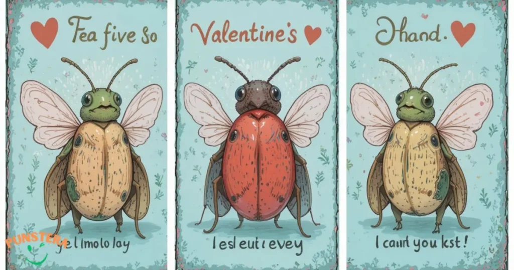 Funny Valentine's Day Bug Puns