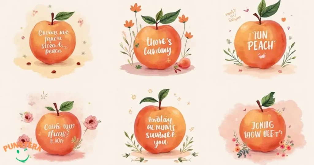 Peach Puns Instagram Captions & Quotes