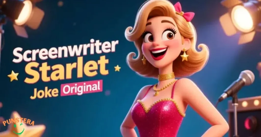 Screenwriter Starlet Joke Original