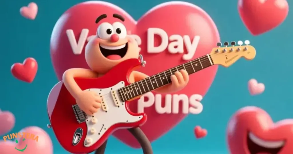 Valentine Day Guitar Puns