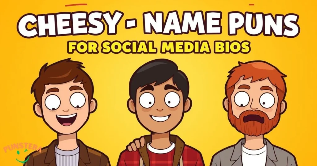 Cheesy Name Puns For Social Media Bios