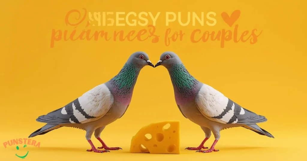 Cheesy Pigeon Puns For Couples