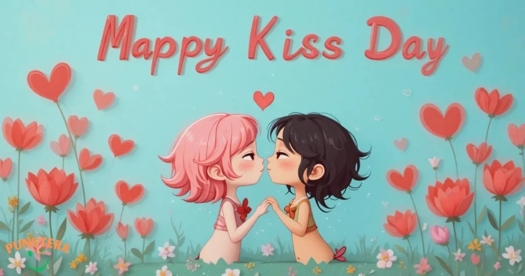 Cute Kiss Day Puns For Sweet Moments