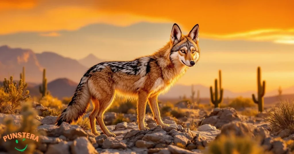 Flirty And Funny Coyote