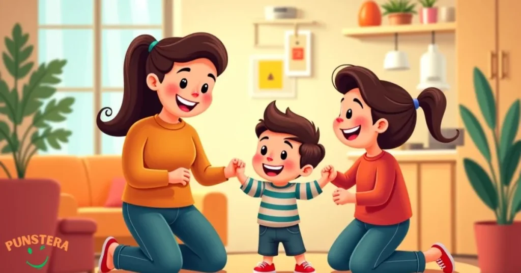 Funny Son And Daughter