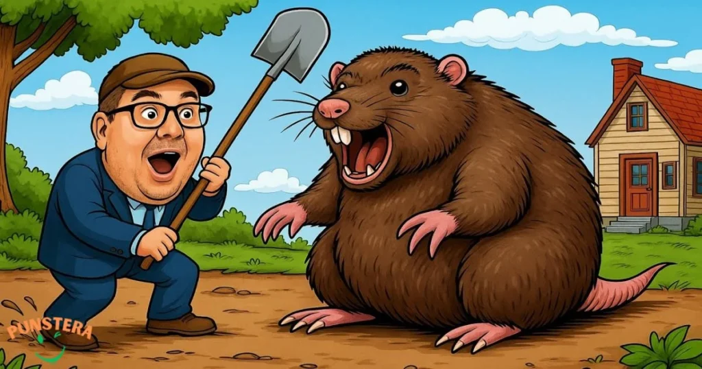 Naughty And Dirty Mole