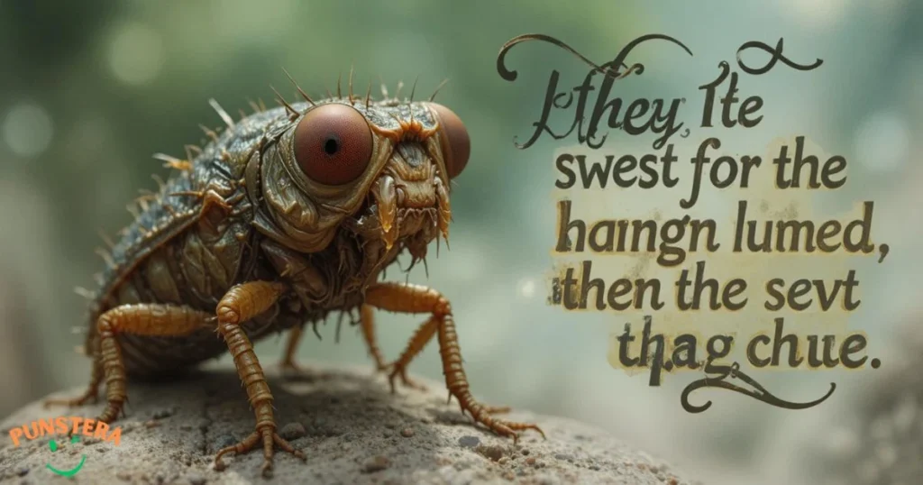 Punny Flea Quotes