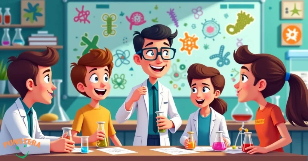 Science Class Bacteria Puns