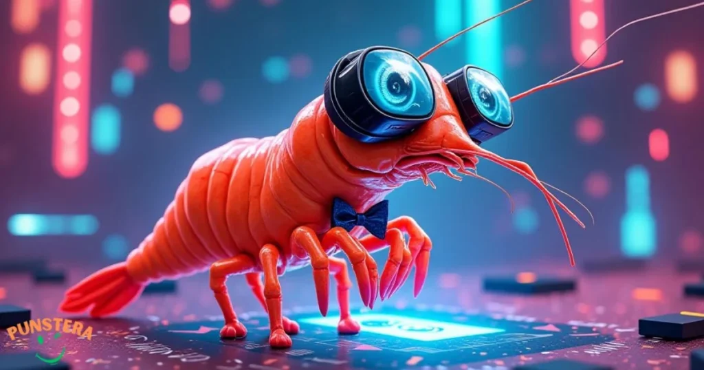 Tech Savvy Shrimp Puns