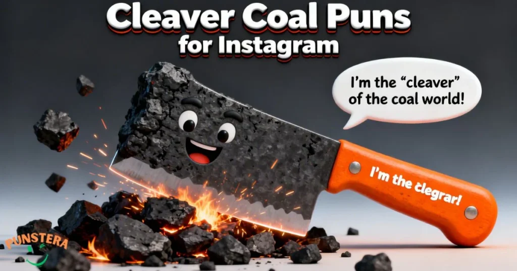 Cleaver Coal Puns
